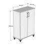 HANAH HOME Cipelarnik Asta Walnut - slika 4