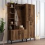 HANAH HOME Cipelarnik sa čivilukom Viyana DA Walnut - slika 3