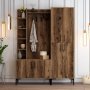 HANAH HOME Cipelarnik sa čivilukom Viyana DA Walnut - slika 1