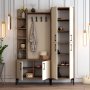 HANAH HOME Cipelarnik sa čivilukom Viyana DA Walnut Cream - slika 4