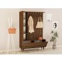 HANAH HOME Cipelarnik sa čivilukom Lala Walnut - slika 2