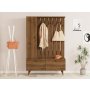 HANAH HOME Cipelarnik sa čivilukom Lala Walnut - slika 3
