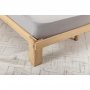 HANAH HOME Bračni krevet Soft Lacquared 160 Light Brown - slika 2