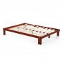 HANAH HOME Bračni krevet Soft 140 Hazelnut - slika 2
