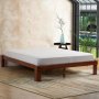 HANAH HOME Bračni krevet Soft 140 Walnut - slika 1