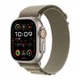 APPLE Watch Ultra2 Cellular, 49mm Titanium Case w Olive Alpine Loop - Large (mrf03se/a) - slika 1