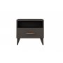 HANAH HOME Noćni stočić Lavinia 002 Anthracite - slika 4