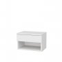 HANAH HOME Noćni stočić Jamot White - slika 4