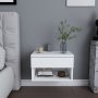 HANAH HOME Noćni stočić Jamot White - slika 1