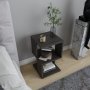 HANAH HOME Noćni stočić Carter Dark Oak - slika 2