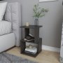 HANAH HOME Noćni stočić Carter Dark Oak - slika 3