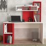 HANAH HOME Radni sto Coral White Red - slika 2