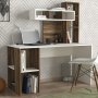 HANAH HOME Radni sto Coral White Walnut - slika 1