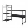 HANAH HOME Radni sto Arion Anthracite - slika 3