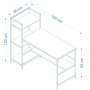 HANAH HOME Radni sto Arion Anthracite - slika 5