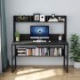 HANAH HOME Radni sto Majestic Black - slika 2