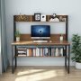 HANAH HOME Radni sto Majestic Brown - slika 2
