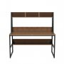 HANAH HOME Radni sto Majestic Brown - slika 3