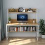 HANAH HOME Radni sto Majestic Oak - slika 2