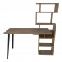 HANAH HOME Radni sto Vina Walnut - slika 4