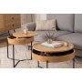 HANAH HOME Set stolova Islo Natural - slika 3