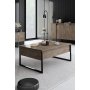 HANAH HOME Set za dnevnu sobu Luxe Walnut Black - slika 4