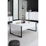 HANAH HOME Set za dnevnu sobu Luxe White Black - slika 4
