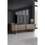 HANAH HOME Set za dnevnu sobu Luxe Walnut Gold - slika 2