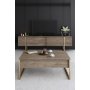 HANAH HOME Set za dnevnu sobu Luxe Walnut Gold - slika 5