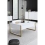 HANAH HOME Set za dnevnu sobu Luxe White Gold - slika 4