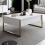 HANAH HOME Set za dnevnu sobu Luxe Set White Gold - slika 4