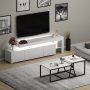 HANAH HOME Set za dnevnu sobu Beliz White - slika 1