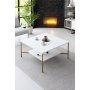 HANAH HOME Set za dnevnu sobu Gold Line White Gold - slika 3