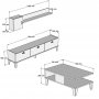 HANAH HOME Set za dnevnu sobu Sumer G5030 - slika 5