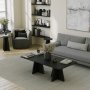 HANAH HOME Set stolova Mushroom Black - slika 3