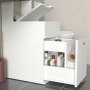 HANAH HOME Kupatilski ormarić Nessa White - slika 4