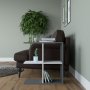 HANAH HOME Pomoćni stočić Hamlet Anthracite White - slika 1