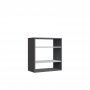 HANAH HOME Pomoćni stočić Harpet Anthracite White - slika 3