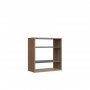 HANAH HOME Pomoćni stočić Harpet Oak Anthracite - slika 3