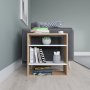 HANAH HOME Pomoćni stočić Harpet Oak White - slika 2