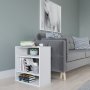 HANAH HOME Pomoćni stočić Harpet White - slika 1