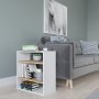 HANAH HOME Pomoćni stočić Harpet White Oak - slika 1