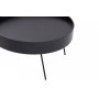HANAH HOME Sto za dnevnu sobu Ilo Anthracite - slika 4