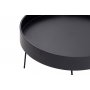 HANAH HOME Sto za dnevnu sobu Ilo Anthracite - slika 5