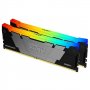 KINGSTON DDR4 64GB/3200MHz 2x32GB Fury Renegade RGB KF432C16RB2AK2/64 - slika 1