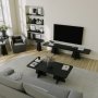 HANAH HOME Sto za dnevnu sobu Mushroom Black - slika 4
