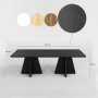 HANAH HOME Sto za dnevnu sobu Mushroom Black - slika 5