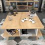 HANAH HOME Sto za dnevnu sobu Akya Oak White - slika 2