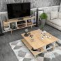 HANAH HOME Sto za dnevnu sobu Akya Oak White - slika 4