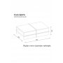 HANAH HOME Sto za dnevnu sobu Plus White Walnut - slika 3